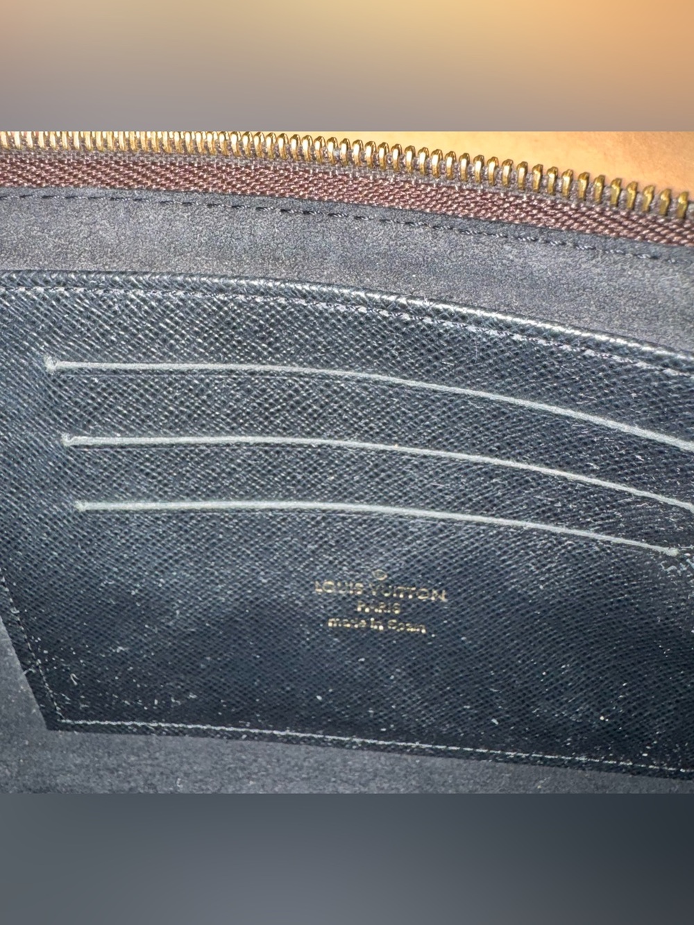 Louis Vuitton Double Zip Pochette Reverse Monogram Giant Crossbody Box Dust Bag - Picture 10 of 16